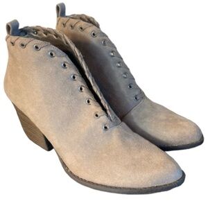 COCONUTS Matisse Alabama Ankle Bootie Western Southwestern Braided